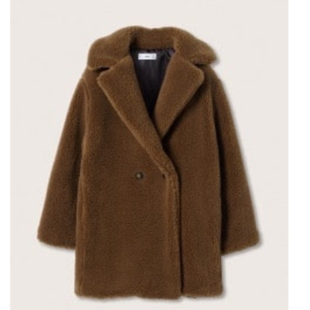 mango teddy jacket